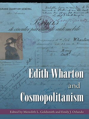 cover image of Edith Wharton and Cosmopolitanism